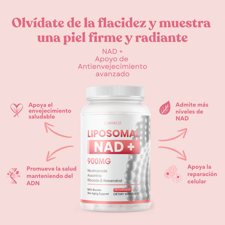 3 UNIDADES  NeverAge LIPOSOMAL NAD+ 1000 MG + RESVERATROL