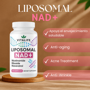 NAD+ 1000 MG + RESVERATROL -  LIPOSOMAL
