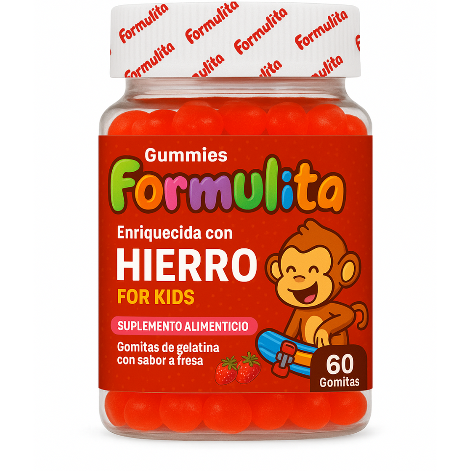 GOMITAS FORMULITA HIERRO PARA NIÑOS (gomitas)
