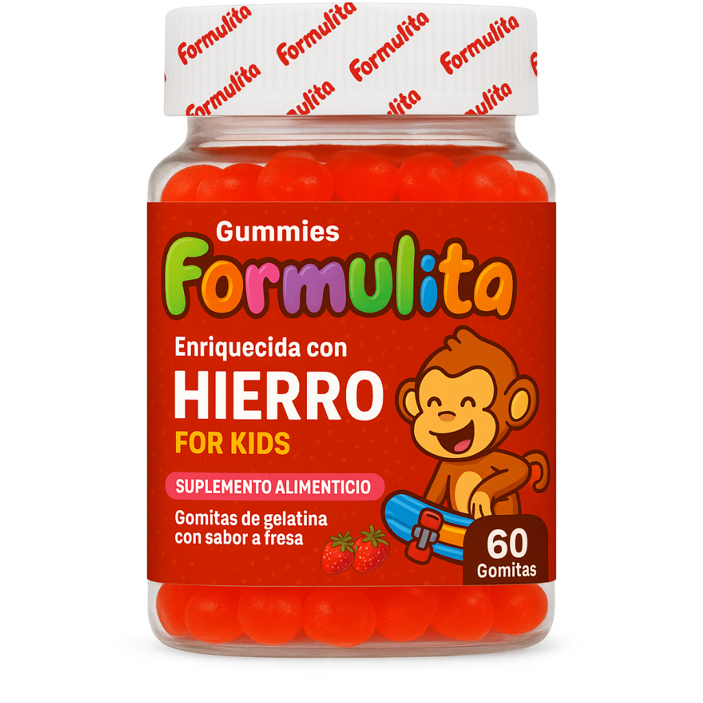 GOMITAS FORMULITA HIERRO PARA NIÑOS (gomitas)