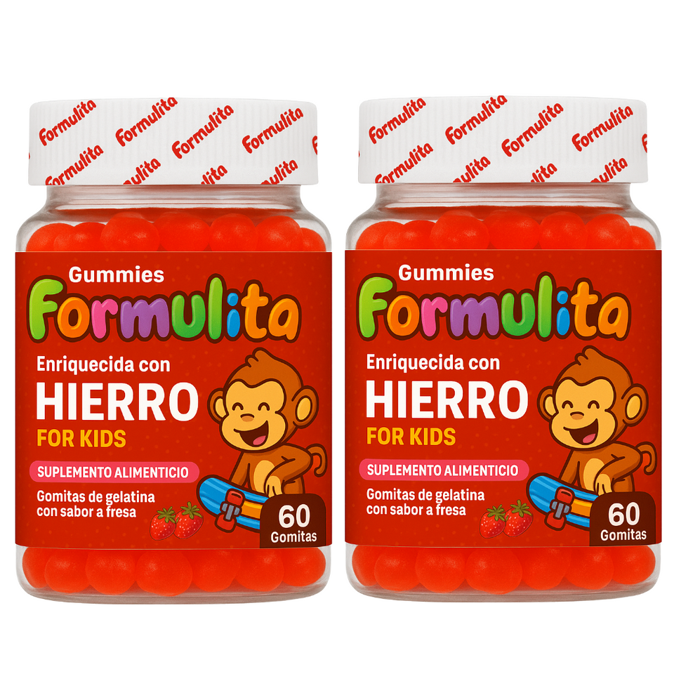 GOMITAS FORMULITA HIERRO PARA NIÑOS (gomitas)