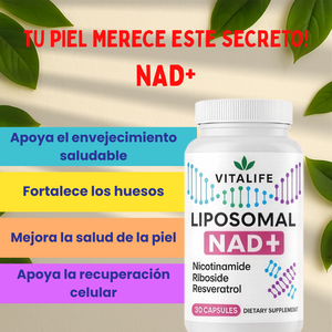 NAD+ 1000 MG + RESVERATROL -  LIPOSOMAL