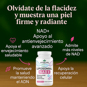 NAD+ 1000 MG + RESVERATROL -  LIPOSOMAL