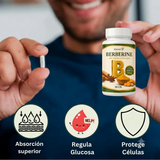 Pack 2x Berberina HCL + 1 Glycozen GRATIS