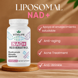 NAD+ 1000 MG + RESVERATROL -  LIPOSOMAL