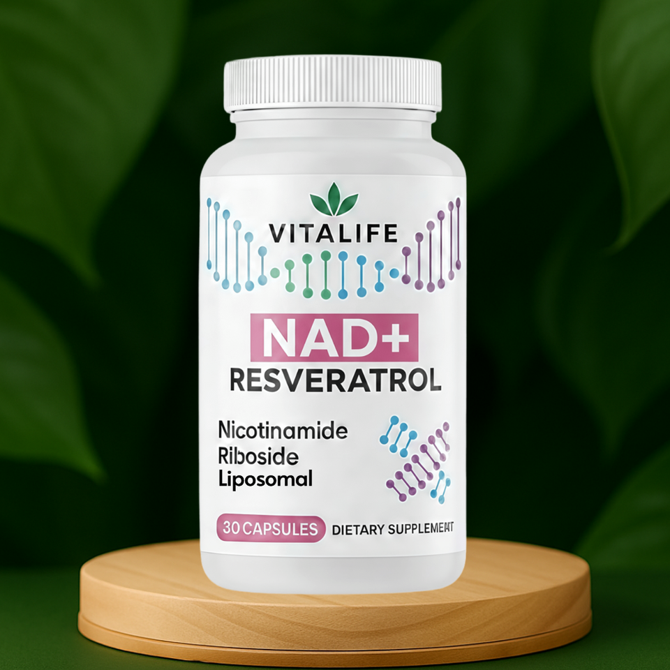 NAD+ 1000 MG + RESVERATROL -  LIPOSOMAL