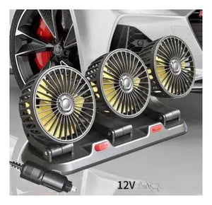 VENTILADOR 3 CABEZALES 12V